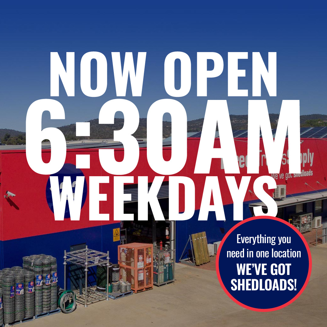 Now open 6:30am weekdays